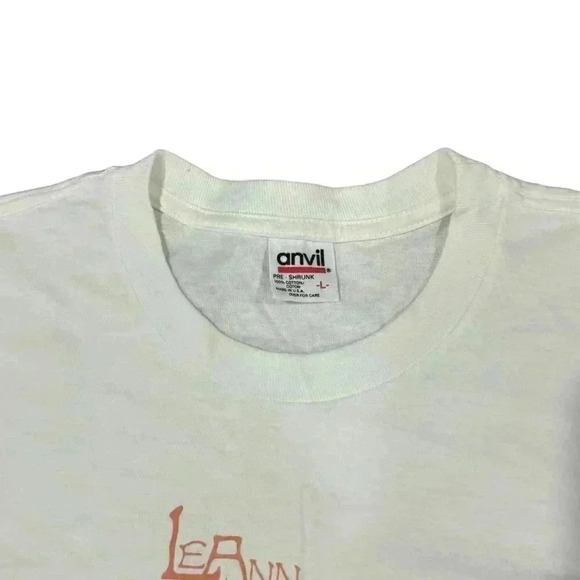 Vintage 1998 LeAnn Rimes Concert Tee Something to Talk About Single Stich Tour L - Picture 3 of 8